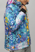 Оптом Горнолыжный костюм женский большого размера разноцветного цвета 02270Rz в  Красноярске, фото 11