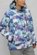 Оптом Горнолыжный костюм женский большого размера разноцветного цвета 02270S во Владивостоке, фото 10
