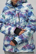 Оптом Горнолыжный костюм женский большого размера разноцветного цвета 02270S, фото 13