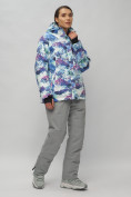 Оптом Горнолыжный костюм женский большого размера разноцветного цвета 02270S в Перми, фото 3