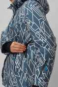 Оптом Горнолыжный костюм женский большого размера разноцветного цвета 02270TC, фото 13