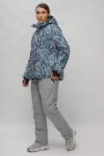 Оптом Горнолыжный костюм женский большого размера разноцветного цвета 02270TC, фото 2