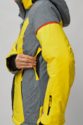 Оптом Горнолыжный костюм женский желтого цвета 02272-2J в Уфе, фото 10