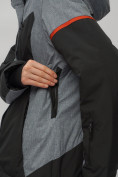 Оптом Горнолыжный костюм женский большого размера черного цвета 02272-3Ch, фото 10