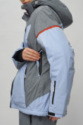 Оптом Горнолыжный костюм женский большого размера фиолетового цвета 02272-3F в Перми, фото 9