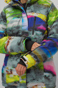 Оптом Горнолыжный костюм женский большого размера разноцветный 02278Rz в  Красноярске, фото 13