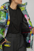 Оптом Горнолыжный костюм женский большого размера разноцветный 02278Rz во Владивостоке, фото 16