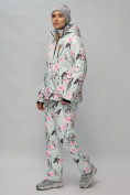 Оптом Горнолыжный костюм женский бирюзового цвета 02302-1Br в Казани, фото 2