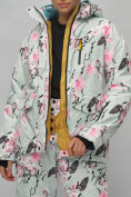 Оптом Горнолыжный костюм женский бирюзового цвета 02302-1Br в Казани, фото 14