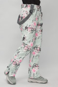 Оптом Горнолыжный костюм женский бирюзового цвета 02302-1Br в Самаре, фото 25