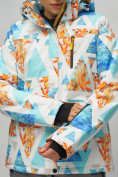 Оптом Горнолыжный костюм женский голубого цвета 02302-1Gl в Санкт-Петербурге, фото 13