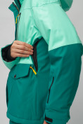 Оптом Горнолыжный костюм женский бирюзового цвета 02302Br в Перми, фото 12