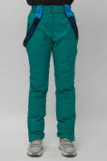 Оптом Горнолыжный костюм женский бирюзового цвета 02302Br в Сочи, фото 24