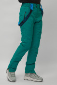 Оптом Горнолыжный костюм женский бирюзового цвета 02302Br, фото 26