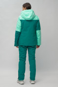 Оптом Горнолыжный костюм женский бирюзового цвета 02302Br в Оренбурге, фото 4