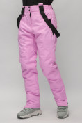 Оптом Горнолыжный костюм женский фиолетового цвета 02302F, фото 27