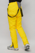 Оптом Горнолыжный костюм женский желтого цвета 02302J, фото 31