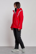 Оптом Горнолыжный костюм женский зимний красного цвета 02305Kr в Сочи, фото 5