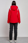 Оптом Горнолыжный костюм женский зимний красного цвета 02305Kr, фото 7