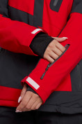 Оптом Горнолыжный костюм женский зимний красного цвета 02306Kr, фото 8
