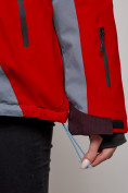 Оптом Горнолыжный костюм женский большого размера зимний красного цвета 02308Kr в Кемерово, фото 11