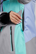 Оптом Горнолыжный костюм женский зимний фиолетового цвета 02319F в Астане, фото 10