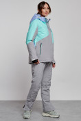 Оптом Горнолыжный костюм женский зимний фиолетового цвета 02319F, фото 3