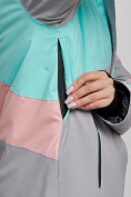 Оптом Горнолыжный костюм женский зимний розового цвета 02319R, фото 9