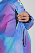Оптом Горнолыжный костюм женский зимний фиолетового цвета 02321F в Воронеже, фото 12