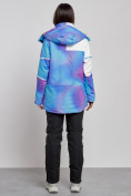 Оптом Горнолыжный костюм женский зимний фиолетового цвета 02321F в Санкт-Петербурге, фото 7