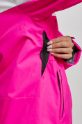Оптом Горнолыжный костюм женский зимний розового цвета 02321R в Ростове-на-Дону, фото 12