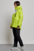 Оптом Горнолыжный костюм женский зимний салатового цвета 02321Sl в Уфе, фото 2