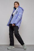 Оптом Горнолыжный костюм женский зимний сиреневого цвета 02321Sn в Сочи, фото 24