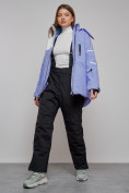 Оптом Горнолыжный костюм женский зимний сиреневого цвета 02321Sn, фото 25