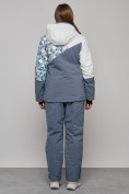 Оптом Горнолыжный костюм женский зимний белого цвета 02337Bl в Тюмени, фото 4