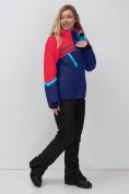 Оптом Горнолыжный костюм женский зимний красного цвета 02392Kr, фото 3