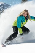 Оптом Горнолыжный костюм женский зимний салатового цвета 02392Sl
