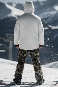 Оптом Горнолыжный костюм мужской зимний белого цвета 02412Bl, фото 4