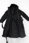 Оптом Куртка зимняя женская УЦЕНКА черного цвета 0281Ch в Казани, фото 3