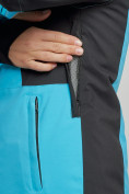 Оптом Горнолыжный костюм женский зимний голубого цвета 03105Gl в  Красноярске, фото 13