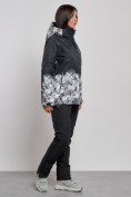 Оптом Горнолыжный костюм женский зимний черного цвета 031Ch в Сочи, фото 3