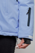 Оптом Горнолыжный костюм женский зимний фиолетового цвета 03307F в Ростове-на-Дону, фото 12