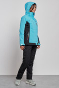 Оптом Горнолыжный костюм женский зимний голубого цвета 03327Gl, фото 7