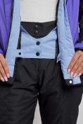 Оптом Горнолыжный костюм женский зимний темно-фиолетового цвета 03327TF в Казани, фото 10