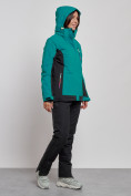 Оптом Горнолыжный костюм женский зимний темно-зеленого цвета 03327TZ в Самаре, фото 7