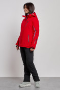 Оптом Горнолыжный костюм женский зимний красного цвета 03350Kr в Уфе, фото 2
