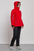 Оптом Горнолыжный костюм женский зимний красного цвета 03350Kr, фото 6