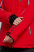 Оптом Горнолыжный костюм женский зимний красного цвета 03350Kr в Новосибирске, фото 8