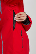 Оптом Горнолыжный костюм женский зимний красного цвета 03350Kr, фото 9