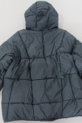 Оптом Куртка зимняя женская УЦЕНКА темно-серого цвета 0337TC в Казани, фото 2